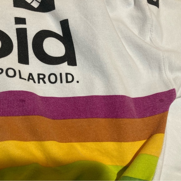 Polaroid cropped sweatshirt - Picture 2 of 7